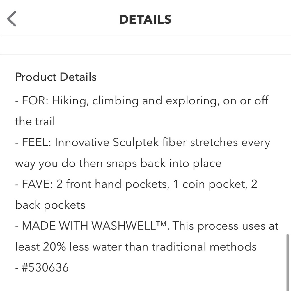 Athleta skinny jeans. - Picture 5 of 9